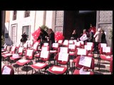 Napoli - Festa della Donna, flashmob silenzioso -2- (08.03.14)