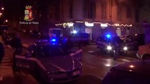 Torino - Il blitz della polizia a borgo dora contro lo spaccio (08.03.14)