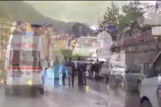 Tokat'ta araca ateş açıldı