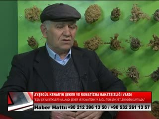 ROMATİZMAYA VE ŞEKERE KESİN ÇÖZÜM!