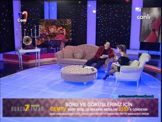 Michael Halphie Reads An İhsan İşözen Poem Called - Sensiz İstanbulu istemiyorum - On Gonca Elmasla 7 Renk Show on Cem TV Live 16.02.2014