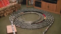 Train miniature géant : hypnotique et impressionnant!