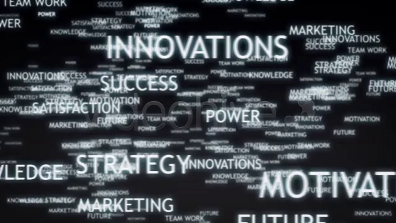 The Words Invasion Logo - After Effects Template