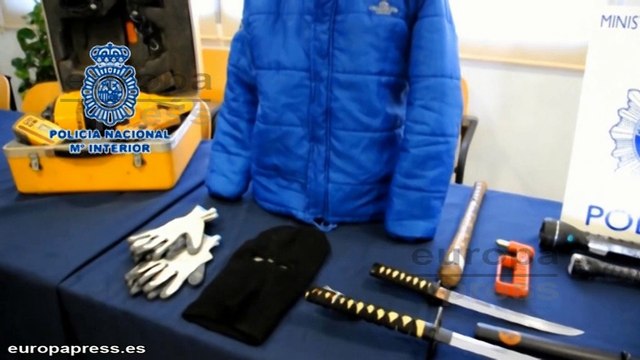 Detenidas 11 personas acusadas de 14 asaltos violentos