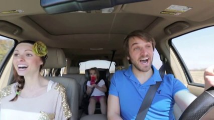 Adorable Parents Lip-Snyc ‘Love Is An Open Door’ While Driving