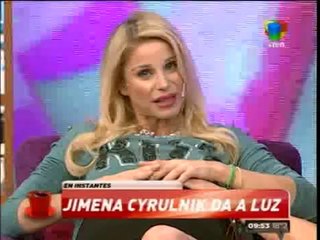 Jimena Cyrulnik a punto de dar a luz