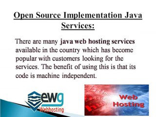 Java web hosting in India