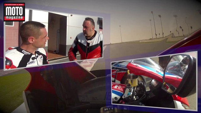 Test Honda CBR 1000 RR SP au Qatar avec Sébastien Gimbert
