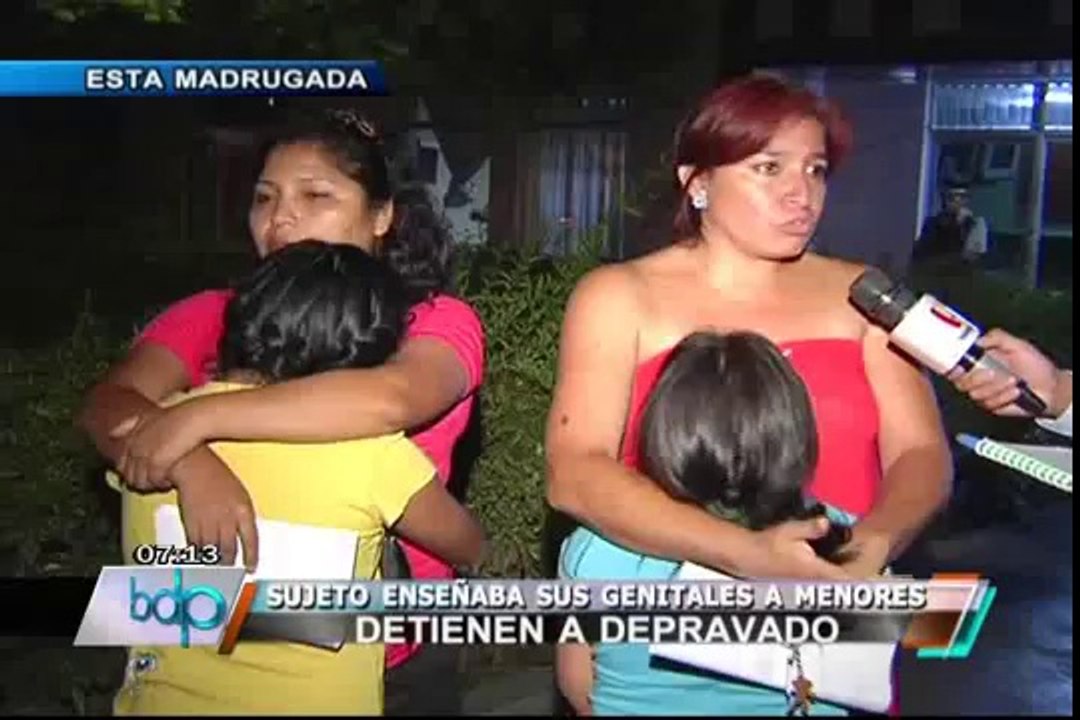 Piden sanción contra sujeto que mostraba sus genitales a niñas