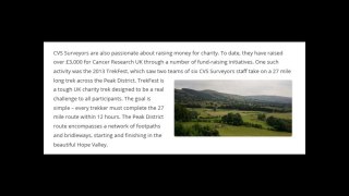 CVS Surveyors |  Trekfest for Cancer Research UK