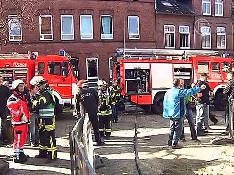 В Германии в результате взрыва рухнул дом