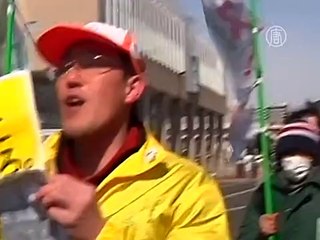 Антиядерный протест прошёл в Фукусиме 11 марта