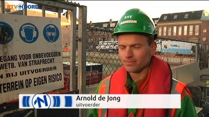 Beton storten Groninger Forum op schema - RTV Noord