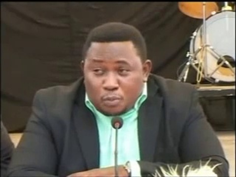 Conférence de presse du 03 mars 2014 par Jimmy MUKENDI, David NSALA et Thierry LANDU