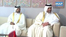 مولاي حفيظ العلمي يتباحث مع وزير الإقتصاد و التجارة القطري