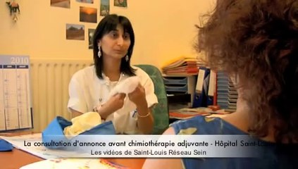Consultation d'annonce du cancer du sein (Saint-Louis)