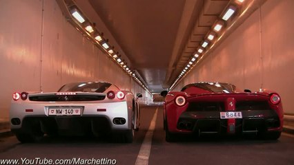 Ferrari Enzo / LaFerrari : laquelle chante le mieux ?