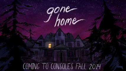 Gone Home - Console Announcement Trailer