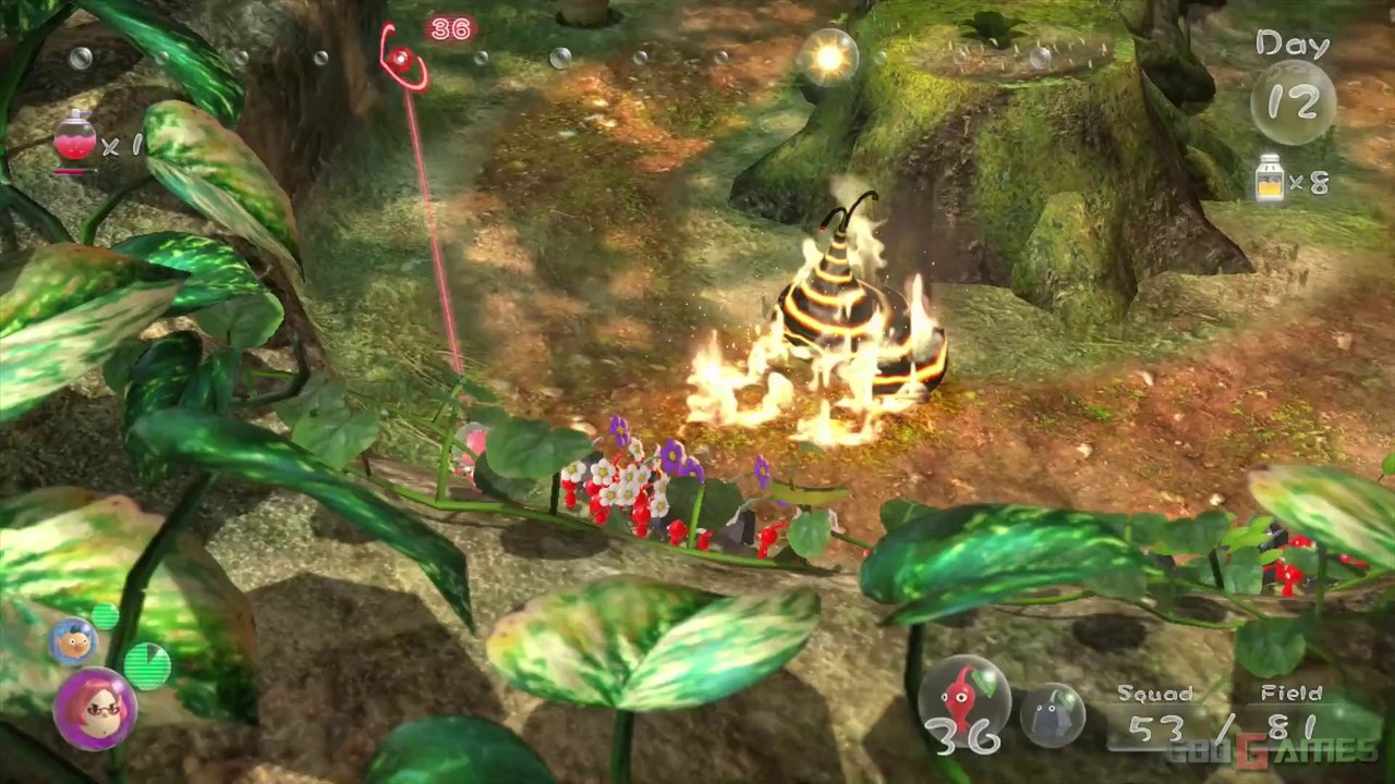 Pikmin 3 - WiiU Gameplay 1080P - part 12 (12 Day)