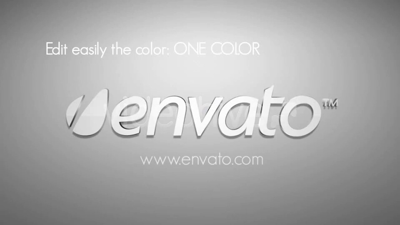 Cool And Stylish 3D Logo - After Effects Template