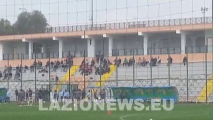 Allenamento LAZIO - Formello (11.3.2014) Studenti Scienze Motorie sugli spalti, Dias svolge differenziato
