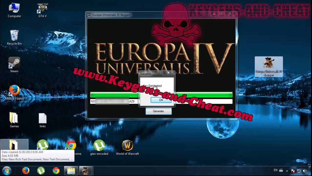 Europa Universalis IV CD Key Generator Serial Key Keygen