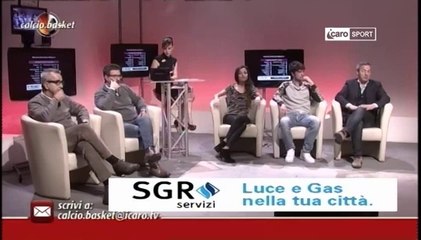 Icaro Sport. Francesco Buglio ospite di 'Calcio.Basket'