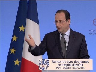 Emplois d'avenir: "nous voulons aller plus loin" - 11/03