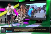 Calatos sobre ruedas: ciclistas se desnudan para recorrer la avenida Arequipa (1/3)