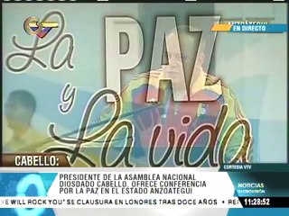 Cabello: Los sectores violentos no le hacen bien a ningún sector político