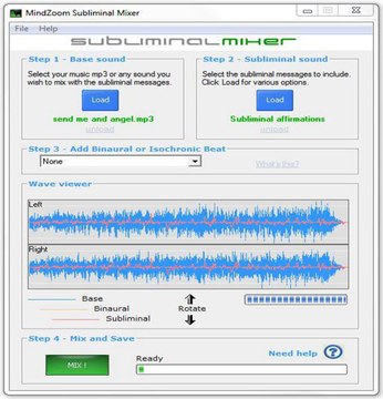 Mindzoom Subliminal Affirmations Software