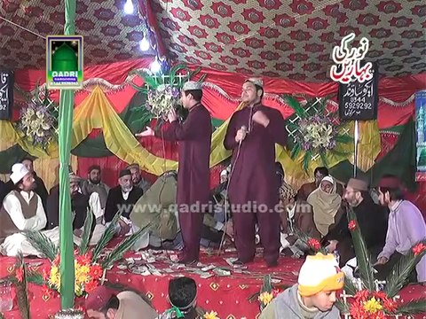 Qudsi Kharre han Heran ho ke New Naat Hashami Baradran mehfil e naat Noor ki Baharen 2014 Shadman colony sargodha