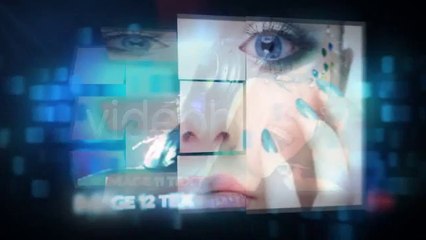 Blue Dna Slideshow - After Effects Template