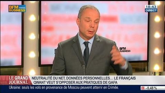 Jean-Manuel Rozan, co-fondateur et président de Qwant, dans Le Grand Journal - 11/03 3/4