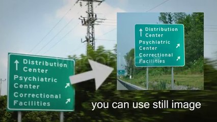 Tracked Traffic Signs Kit - After Effects Template