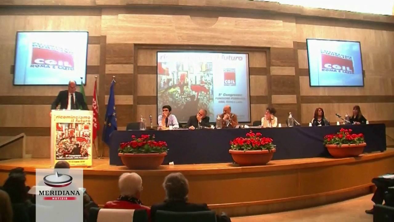 “Ricominciamo il futuro”, dal 5°Congresso FP Cgil proposte per superare la crisi nel Lazio