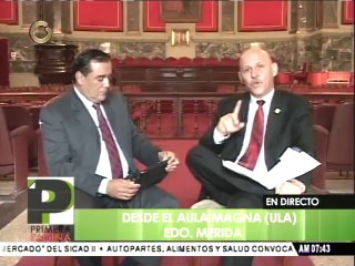 Rector de la ULA: Uno de los motivos de la protesta estudiantil es la dificultad para conseguir un primer empleo