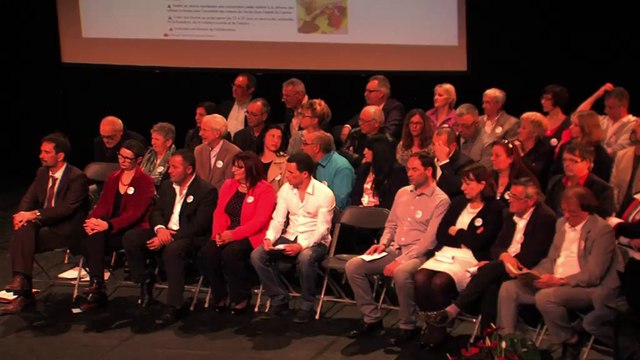 Reportage Maritima.info sur la présentation de la liste Istres-Entressen à Gauche le 10/03/2014