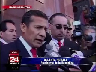 Presidente Humala ve con optimismo la nueva gestión de Michelle Bachelet