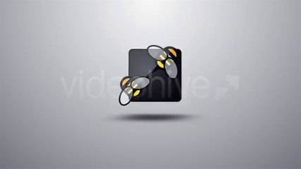 Wiggly rotation logo opener - After Effects Template