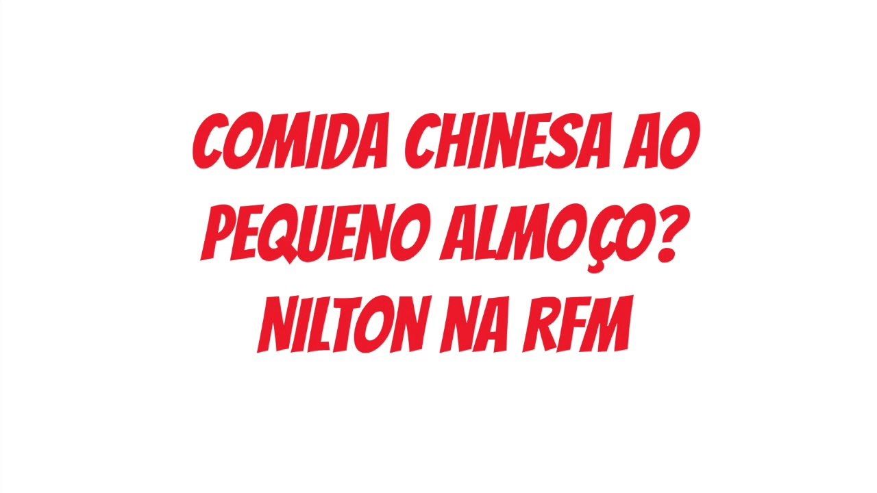 Comida Chinesa
