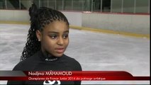 Patinage artistique : Portrait de Nadjima Mahamoud (Annecy)