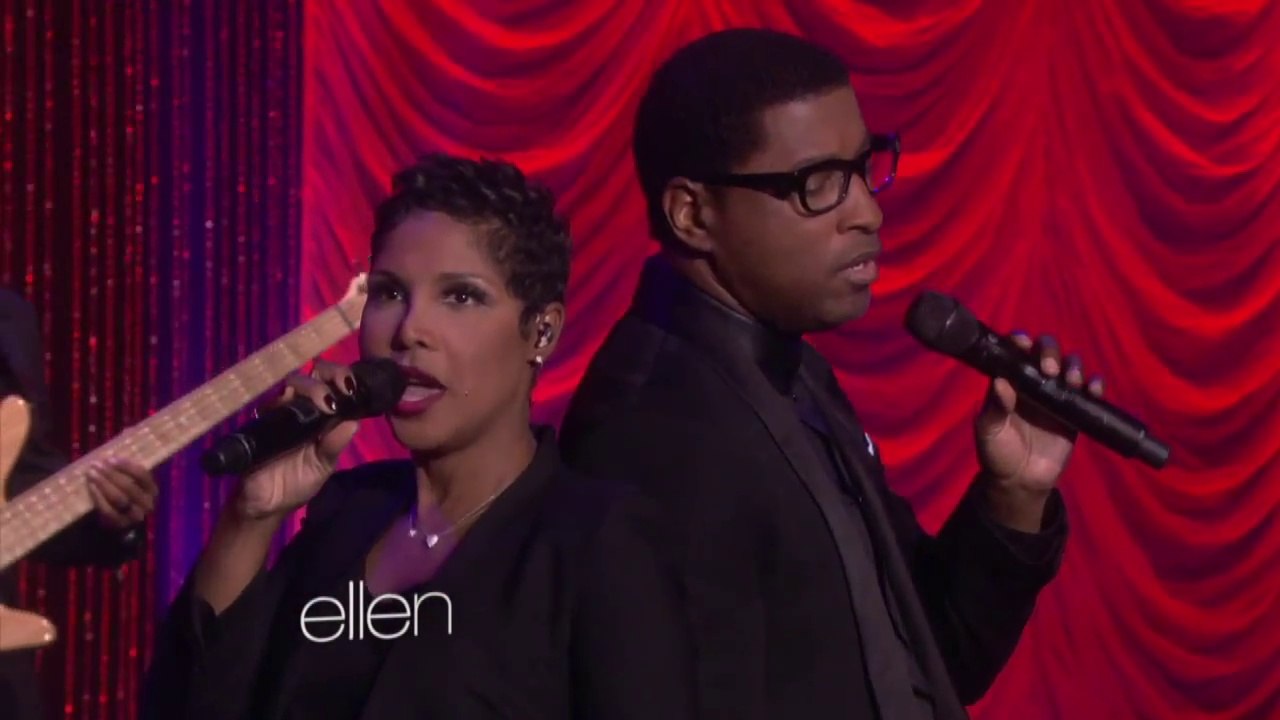 TONI BRAXTON & BABYFACE " Hurt You " Live at the Ellen Show 10/03/2014 (HD).