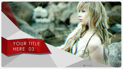 Glass and Paper - After Effects Template