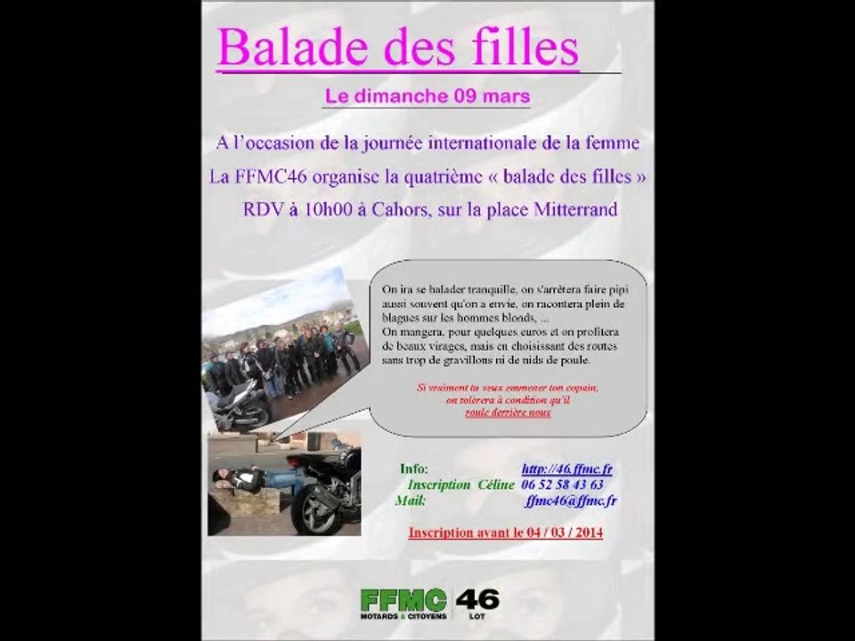 Balade des Filles