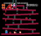Donkey Kong NES Gameplay
