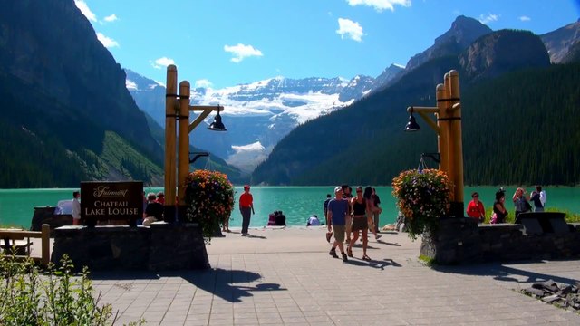 Around Chateau Louise in Banff NP.