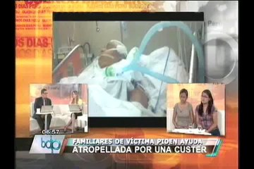 Familiares de mujer atropellada piden a empresa hacerse cargo de los gastos