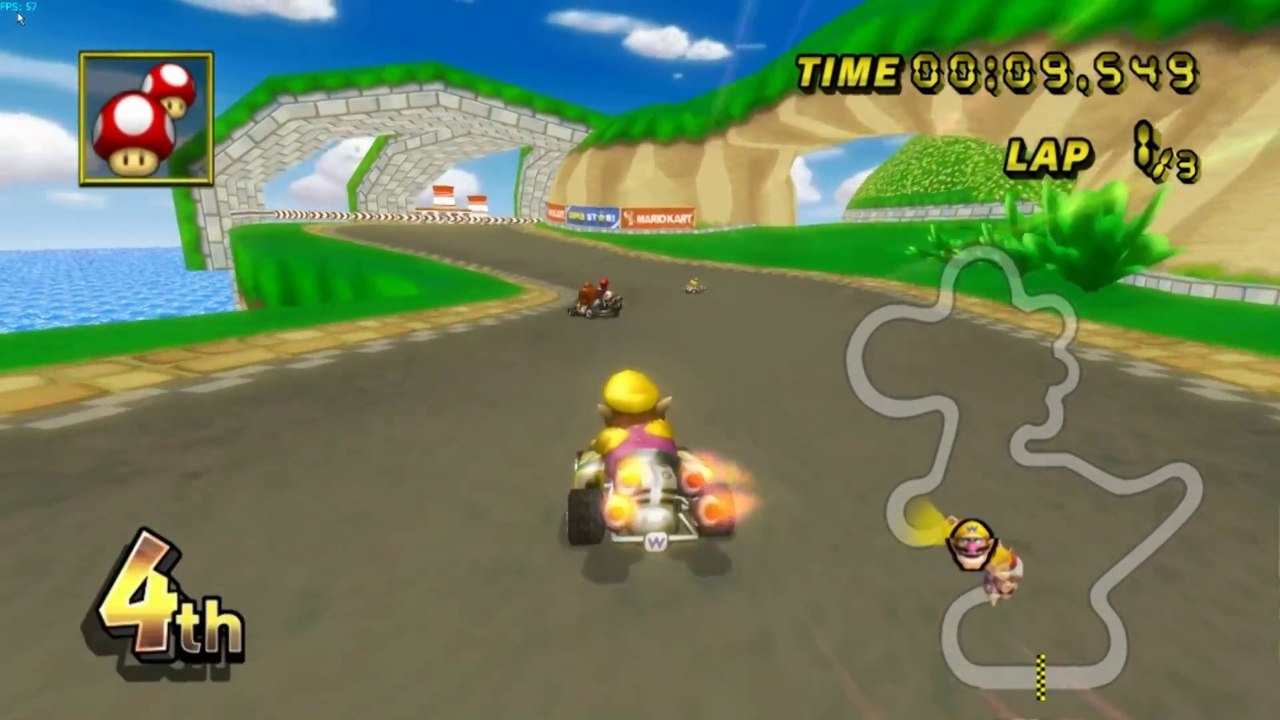 Mario Kart Double Dash Wii Remake (Yoshi Cirquit)