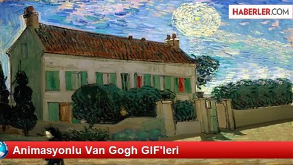 Animasyonlu Van Gogh GIF'leri
